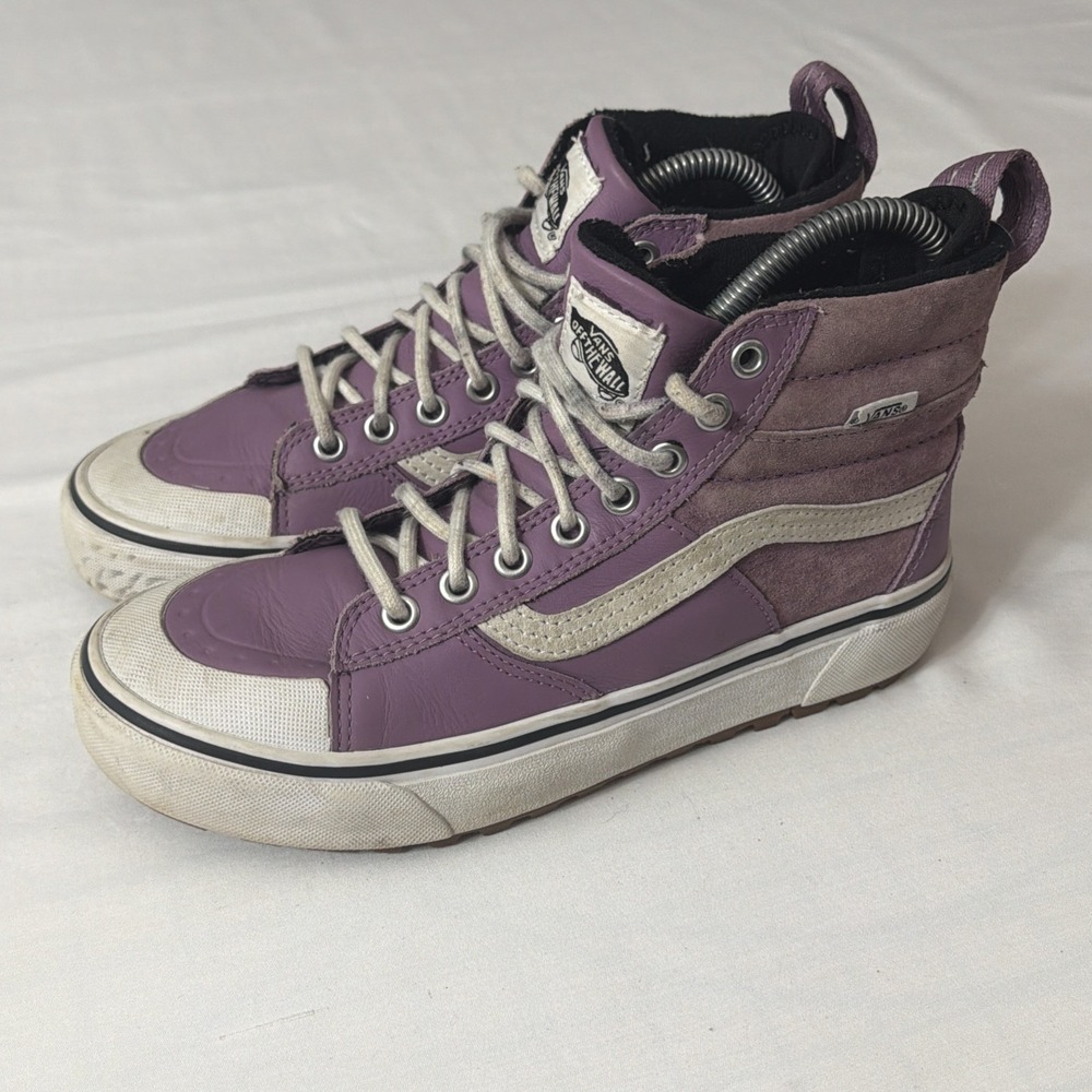 Vans Sk8-Hi Retro Sport Sneakers Women's Size 7 Trail Hike Walking  Tread Purple